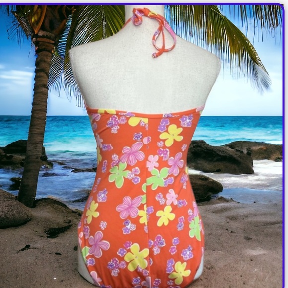 Lilly Pulitzer White Label Halter Swim Suit - Picture 4 of 4